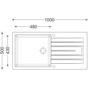 Kuchy Sk D Ez Sinks Perfecto Metalblack Acrpe Eshop