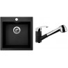 Set Sinks (dřez Viva 455 Granblack 30 + baterie Legenda S Granblack 30) Set Sinks (dřez Viva 455 Granblack 30 + baterie Legenda S Granblack 30)