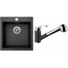 Set Sinks (dřez Viva 455 Metalblack 74 + baterie Legenda S Metalblack 74) Set Sinks (dřez Viva 455 Metalblack 74 + baterie Legenda S Metalblack 74)