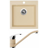 Set Sinks (dřez Viva 455 Sahara 50 + baterie Pronto Sahara 50) Set Sinks (dřez Viva 455 Sahara 50 + baterie Pronto Sahara 50)