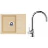 Set Sinks (dřez Linea 600 N Sahara 50 + baterie Vitalia Chrom) Set Sinks (dřez Linea 600 N Sahara 50 + baterie Vitalia Chrom)