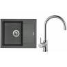 Set Sinks (dřez Linea 600 N Titanium 72 + baterie Vitalia Chrom) Set Sinks (dřez Linea 600 N Titanium 72 + baterie Vitalia Chrom)