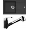 Set Sinks (dřez Linea 780 N Granblack 30 + baterie Legenda S Granblack 30) Set Sinks (dřez Linea 780 N Granblack 30 + baterie Legenda S Granblack 30)
