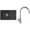 Set Sinks (dřez Linea 780 N Granblack 30 + baterie Vitalia Chrom) Set Sinks (dřez Linea 780 N Granblack 30 + baterie Vitalia Chrom)