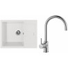 Set Sinks (dřez Amanda 650 Milk 28 + baterie Vitalia Chrom) Set Sinks (dřez Amanda 650 Milk 28 + baterie Vitalia Chrom)