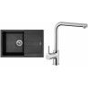 Set Sinks (dřez Amanda 780 Metalblack 74 + baterie Elka Chrom) Set Sinks (dřez Amanda 780 Metalblack 74 + baterie Elka Chrom)
