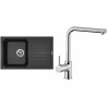 Set Sinks (dřez Classic 740 Metalblack 74 + baterie Elka Chrom) Set Sinks (dřez Classic 740 Metalblack 74 + baterie Elka Chrom)