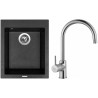 Set Sinks (dřez Cube 410 Granblack 30 + baterie Vitalia Chrom) Set Sinks (dřez Cube 410 Granblack 30 + baterie Vitalia Chrom)