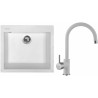 Set Sinks (dřez Cube 560 Milk 28 + baterie Vitalia Milk 28) Set Sinks (dřez Cube 560 Milk 28 + baterie Vitalia Milk 28)