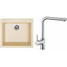 Set Sinks (dřez Cube 560 Sahara 50 + baterie Elka Chrom) Set Sinks (dřez Cube 560 Sahara 50 + baterie Elka Chrom)