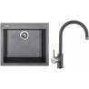 Set Sinks (dřez Cube 560 Titanium 72 + baterie Vitalia Titanium 72) Set Sinks (dřez Cube 560 Titanium 72 + baterie Vitalia Titanium 72)