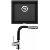 Set Sinks (dřez Frame 457 Granblack 30 + baterie Enigma S Granblack 30) Set Sinks (dřez Frame 457 Granblack 30 + baterie Enigma S Granblack 30)