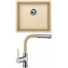 Set Sinks (dřez Frame 457 Sahara 50 + baterie Enigma S Sahara 50) Set Sinks (dřez Frame 457 Sahara 50 + baterie Enigma S Sahara 50)