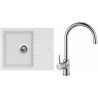Set Sinks (dřez Linea 600 N Milk 28 + baterie Vitalia Chrom) Set Sinks (dřez Linea 600 N Milk 28 + baterie Vitalia Chrom)