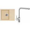 Set Sinks (dřez Linea 600 N Sahara 50 + baterie Elka Chrom) Set Sinks (dřez Linea 600 N Sahara 50 + baterie Elka Chrom)
