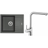 Set Sinks (dřez Linea 600 N Titanium 72 + baterie Elka Chrom) Set Sinks (dřez Linea 600 N Titanium 72 + baterie Elka Chrom)