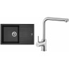 Set Sinks (dřez Linea 780 N Metalblack 74 + baterie Elka Chrom) Set Sinks (dřez Linea 780 N Metalblack 74 + baterie Elka Chrom)