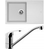 Set Sinks (dřez Linea 780 N Milk 28 + baterie Pronto Chrom) Set Sinks (dřez Linea 780 N Milk 28 + baterie Pronto Chrom)