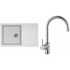 Set Sinks (dřez Linea 780 N Milk 28 + baterie Vitalia Chrom) Set Sinks (dřez Linea 780 N Milk 28 + baterie Vitalia Chrom)