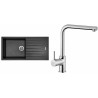 Set Sinks (dřez Perfecto 1000 Metalblack 74 + baterie Elka Chrom) Set Sinks (dřez Perfecto 1000 Metalblack 74 + baterie Elka Chrom)