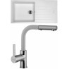 Set Sinks (dřez Perfecto 1000 Milk 28 + baterie Enigma S Milk 28) Set Sinks (dřez Perfecto 1000 Milk 28 + baterie Enigma S Milk 28)