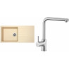 Set Sinks (dřez Perfecto 1000 Sahara 50 + baterie Elka Chrom) Set Sinks (dřez Perfecto 1000 Sahara 50 + baterie Elka Chrom)