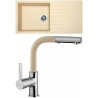 Set Sinks (dřez Perfecto 1000 Sahara 50 + baterie Enigma S Sahara 50) Set Sinks (dřez Perfecto 1000 Sahara 50 + baterie Enigma S Sahara 50)