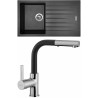 Set Sinks (dřez Perfecto 860 Metalblack 74 + baterie Enigma S Metalblack 74) Set Sinks (dřez Perfecto 860 Metalblack 74 + baterie Enigma S Metalblack 74)