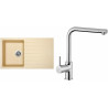 Set Sinks (dřez Perfecto 860 Sahara 50 + baterie Elka Chrom) Set Sinks (dřez Perfecto 860 Sahara 50 + baterie Elka Chrom)