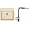 Set Sinks (dřez Solo 560 Sahara 50 + baterie Elka Chrom) Set Sinks (dřez Solo 560 Sahara 50 + baterie Elka Chrom)