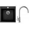 Set Sinks (dřez Viva 455 Granblack 30 + baterie Vitalia Chrom) Set Sinks (dřez Viva 455 Granblack 30 + baterie Vitalia Chrom)