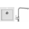 Set Sinks (dřez Viva 455 Milk 28 + baterie Elka Chrom) Set Sinks (dřez Viva 455 Milk 28 + baterie Elka Chrom)