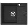 Kuchyňský dřez Sinks Linea 600 N Granblack, levý Kuchyňský dřez Sinks Linea 600 N Granblack, levý