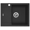 Kuchyňský dřez Sinks Linea 600 N Granblack, pravý Kuchyňský dřez Sinks Linea 600 N Granblack, pravý