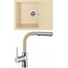 Set Sinks (dřez Amanda 650 Sahara 50 + baterie Enigma S Sahara 50) Set Sinks (dřez Amanda 650 Sahara 50 + baterie Enigma S Sahara 50)