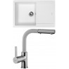 Set Sinks (dřez Amanda 780 Milk 28 + baterie Enigma S Milk 28) Set Sinks (dřez Amanda 780 Milk 28 + baterie Enigma S Milk 28)