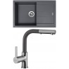 Set Sinks (dřez Amanda 780 Titanium 72 + baterie Enigma S Titanium 72) Set Sinks (dřez Amanda 780 Titanium 72 + baterie Enigma S Titanium 72)