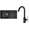 Set Sinks (dřez Amanda 990 NANO Nanoblack N6 + baterie Mix 35 Nanoblack N6) Set Sinks (dřez Amanda 990 NANO Nanoblack N6 + baterie Mix 35 Nanoblack N6)