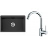 Set Sinks (dřez Farmhouse 838 NANO Nanoblack N6 + baterie Mix 35 Chrom - lesklý) Set Sinks (dřez Farmhouse 838 NANO Nanoblack N6 + baterie Mix 35 Chrom - lesklý)