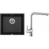 Set Sinks (dřez Frame 457 Pureblack 26 + baterie Elka Chrom - lesklý) Set Sinks (dřez Frame 457 Pureblack 26 + baterie Elka Chrom - lesklý)