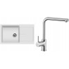 Set Sinks (dřez Infinity 860 Milk 28 + baterie Elka Chrom - lesklý) Set Sinks (dřez Infinity 860 Milk 28 + baterie Elka Chrom - lesklý)