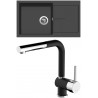 Set Sinks (dřez Infinity 860 NANO Nanoblack N6 + baterie Mix 3 P Nanoblack N6) Set Sinks (dřez Infinity 860 NANO Nanoblack N6 + baterie Mix 3 P Nanoblack N6)