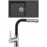 Set Sinks (dřez Infinity 860 Pureblack 26 + baterie Enigma S Pureblack 26) Set Sinks (dřez Infinity 860 Pureblack 26 + baterie Enigma S Pureblack 26)