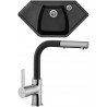 Set Sinks (dřez Naiky 980 Pureblack 26 + baterie Enigma S Pureblack 26) Set Sinks (dřez Naiky 980 Pureblack 26 + baterie Enigma S Pureblack 26)