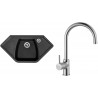 Set Sinks (dřez Naiky 980 Pureblack 26 + baterie Vitalia Chrom - lesklý) Set Sinks (dřez Naiky 980 Pureblack 26 + baterie Vitalia Chrom - lesklý)