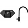 Set Sinks (dřez Naiky 980 Pureblack 26 + baterie Vitalia Pureblack 26) Set Sinks (dřez Naiky 980 Pureblack 26 + baterie Vitalia Pureblack 26)