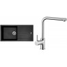 Set Sinks (dřez Perfecto 1000 Pureblack 26 + baterie Elka Chrom - lesklý) Set Sinks (dřez Perfecto 1000 Pureblack 26 + baterie Elka Chrom - lesklý)