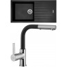 Set Sinks (dřez Perfecto 1000 Pureblack 26 + baterie Enigma S Pureblack 26) Set Sinks (dřez Perfecto 1000 Pureblack 26 + baterie Enigma S Pureblack 26)