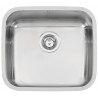 Kuchyňský dřez Sinks Laguna 490 V 0,8 mm, spodní, leštěný Kuchyňský dřez Sinks Laguna 490 V 0,8 mm, spodní, leštěný