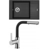 Set Sinks (dřez Vario 780 Metalblack 74 + baterie Enigma S Metalblack 74) Set Sinks (dřez Vario 780 Metalblack 74 + baterie Enigma S Metalblack 74)